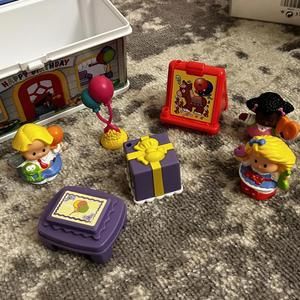 Fisher-Price Little People Happy Birthday Take-A-Long Lunchbox